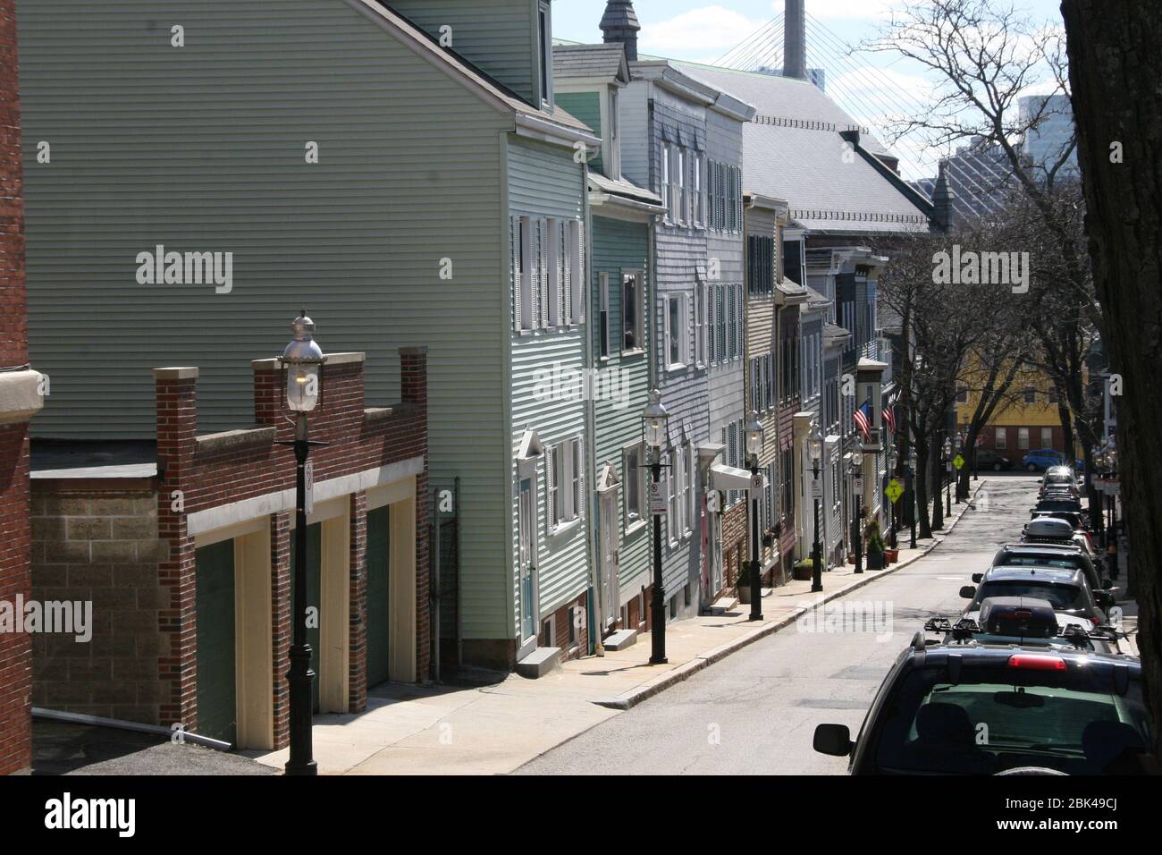 Im Zentrum von Boston in den USA Stock Photo