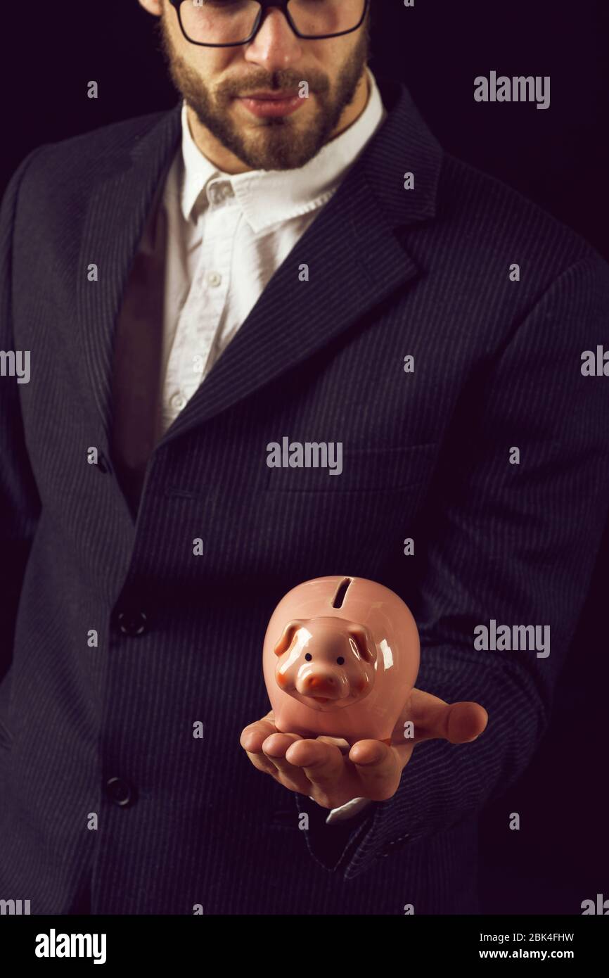 elegant piggy bank