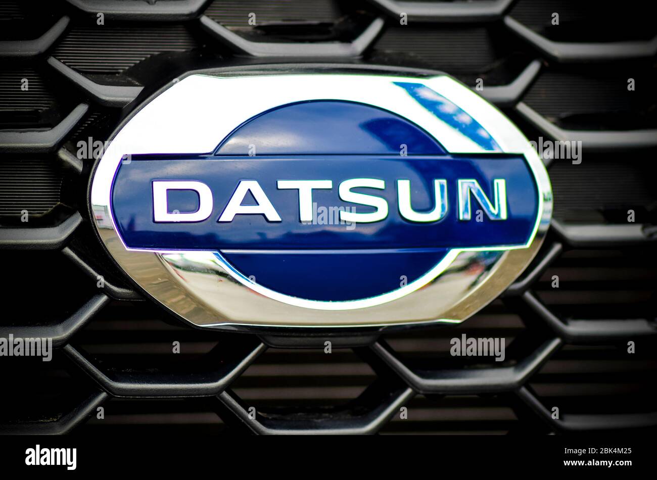 Datsun car logo hi-res stock photography and images - Alamy