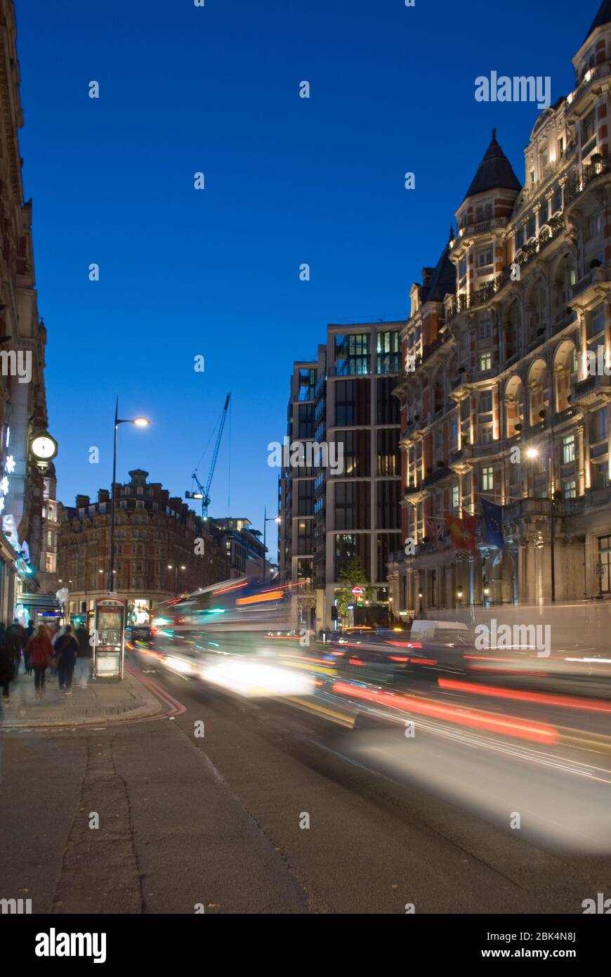 Modern Apartments Luxury Residential Under Construction One Hyde Park, Knightsbridge, London, SW1X 7LJ by RSHP Richard Rogers Graham Stirk Stock Photo