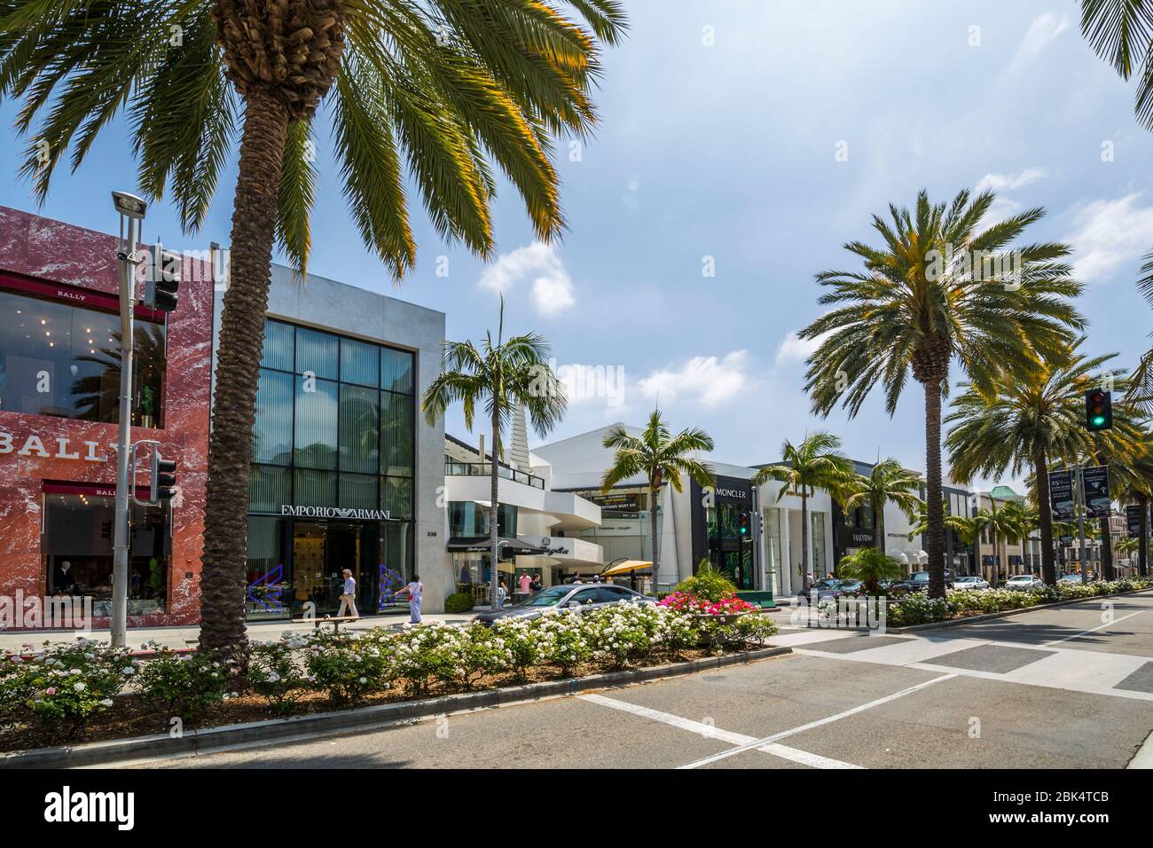 Kith Rodeo View of shops on Rodeo Drive, Beverley Hills, Los Angeles, California ...