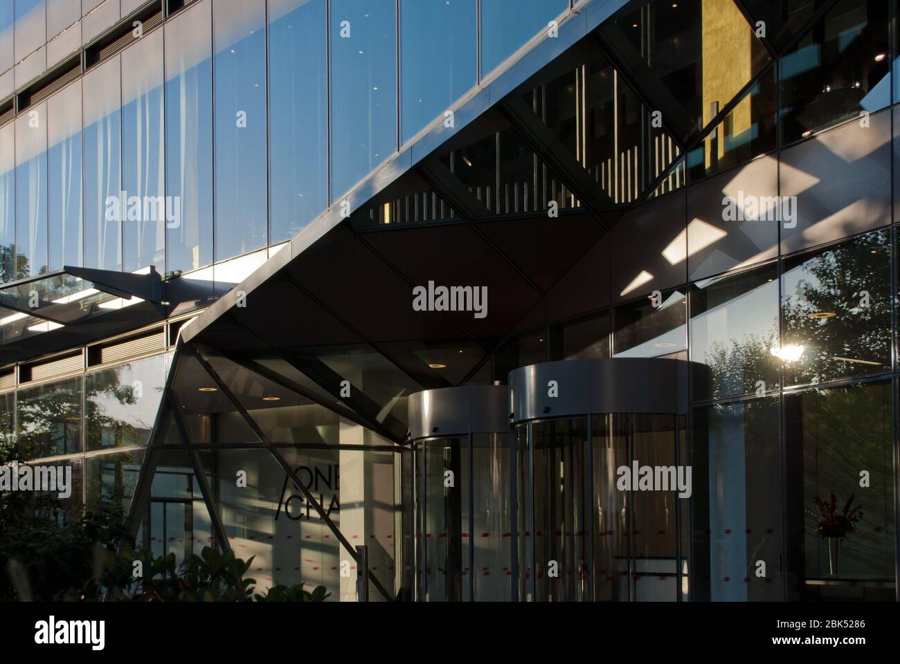 Shopping Centre Retail Arcade Offices Glass Cladding Matte Bronze ...