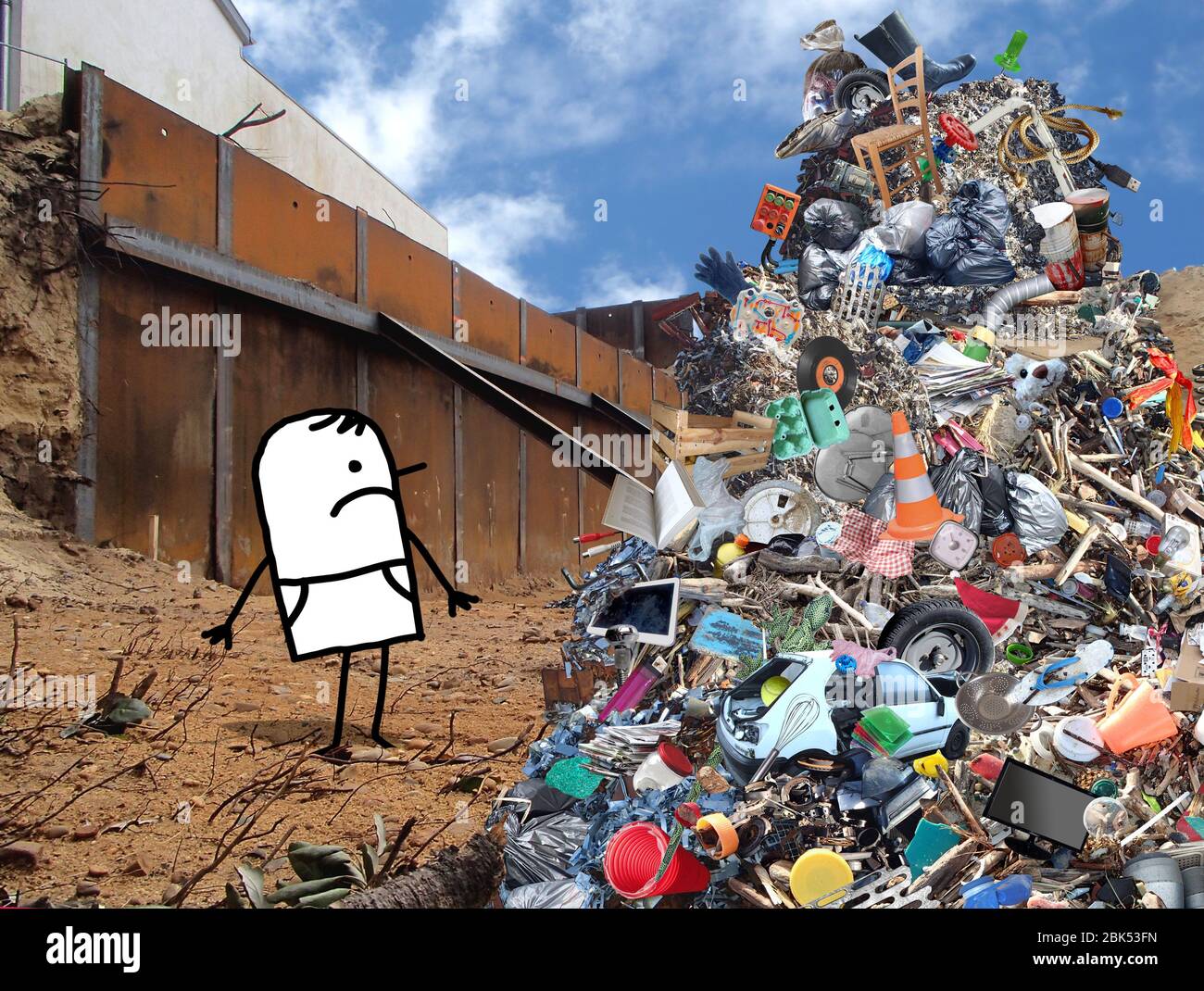 Cartoon pollution hi-res stock photography and images - Alamy