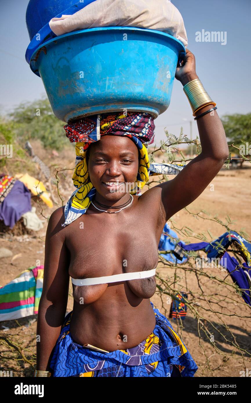 African tribe tits