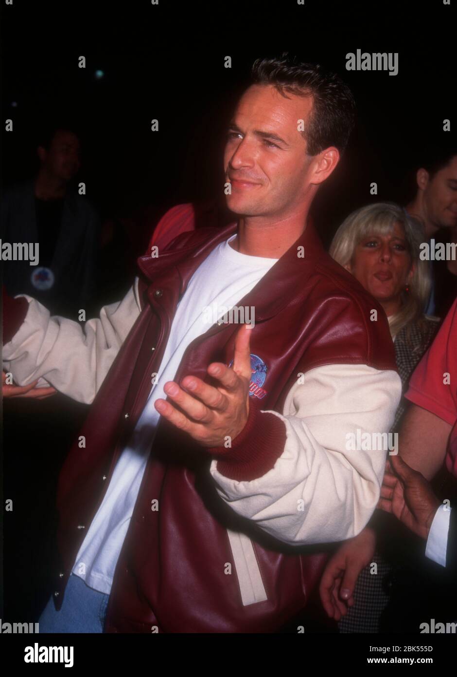 Beverly Hills, California, USA 17th September 1995 Actor Luke Perry ...