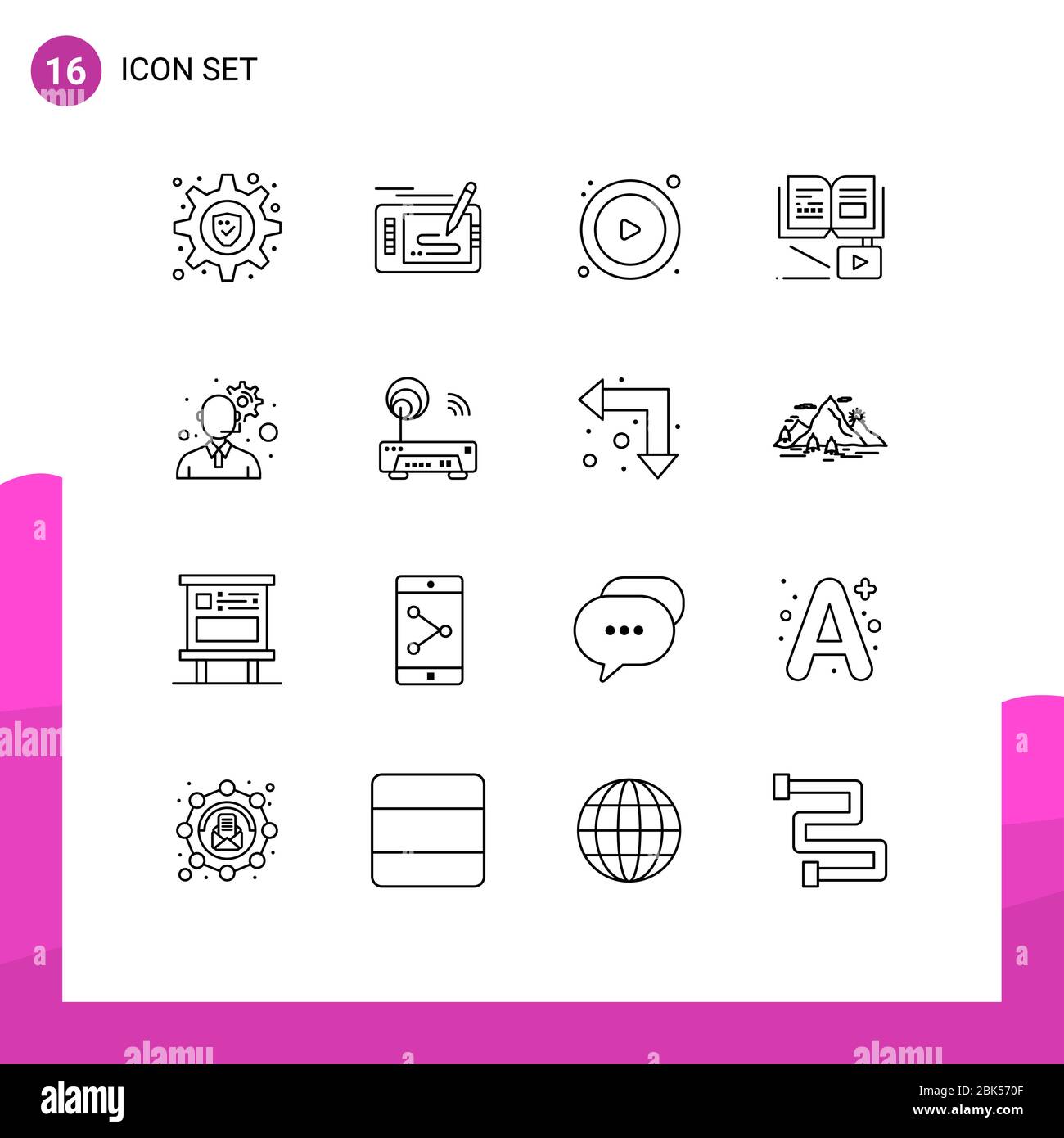Customer knowledge management Stock Vector Images - Alamy