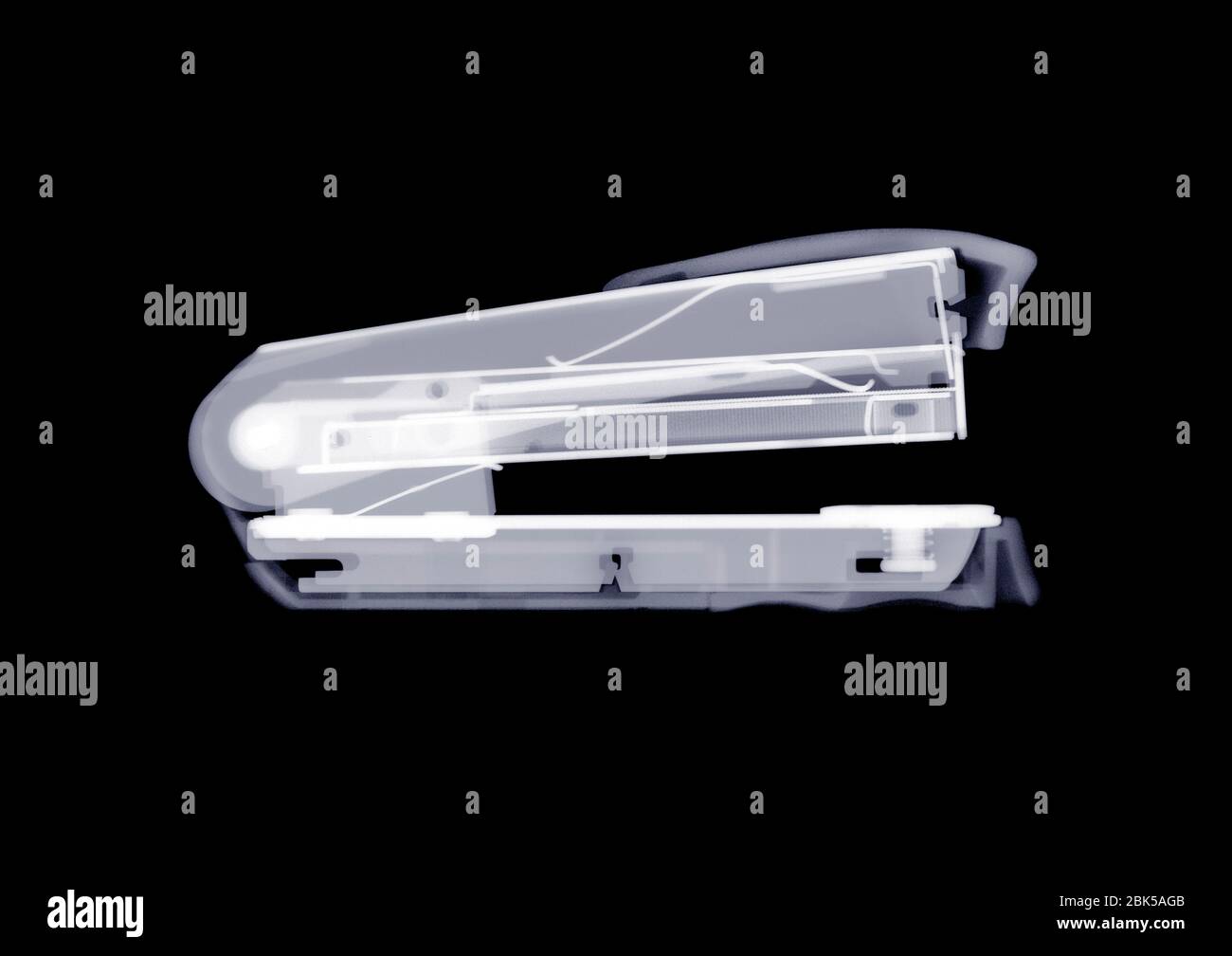 Stapler, X-ray. Stock Photo