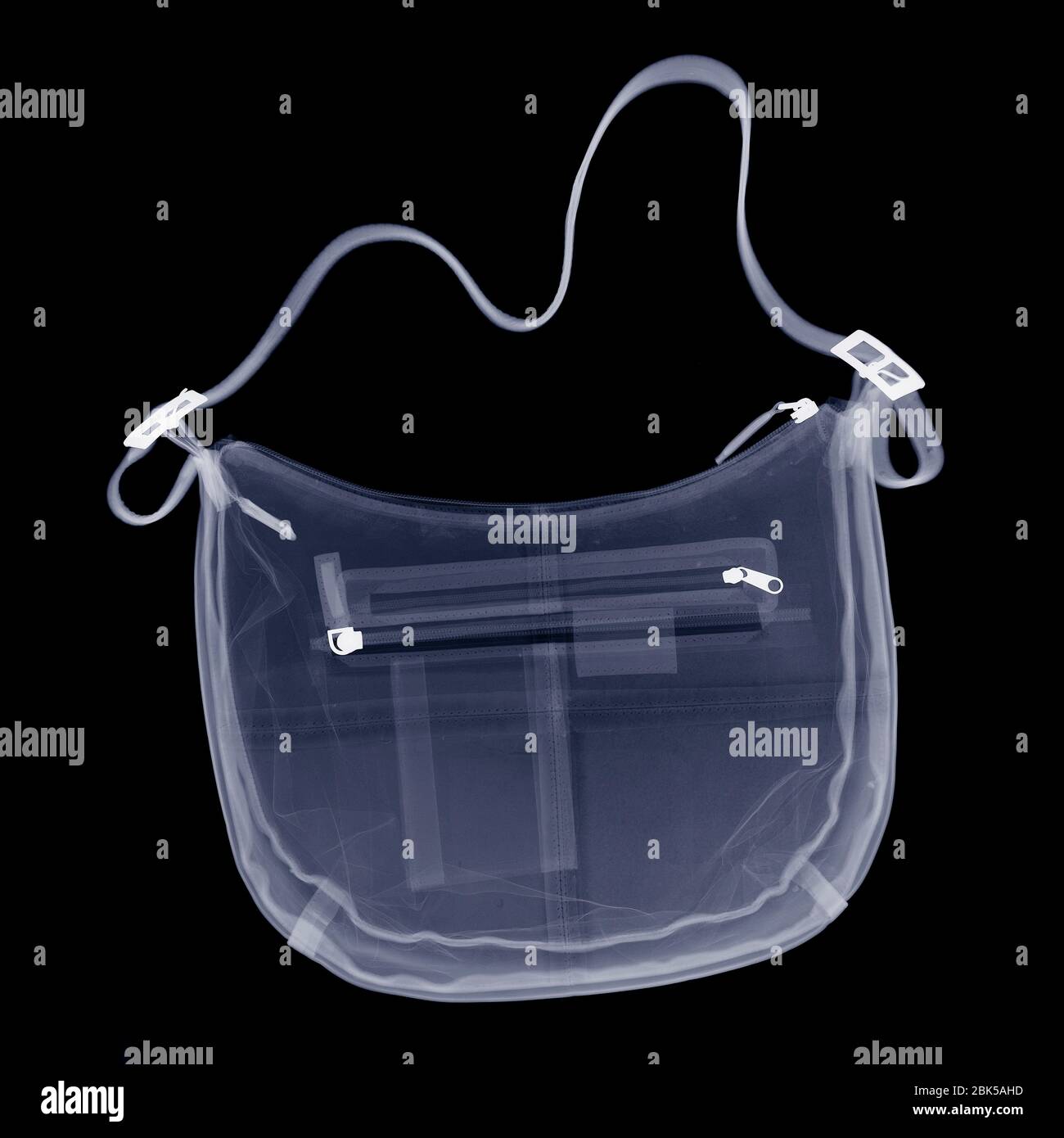 Shoulder bag, Xray Stock Photo Alamy