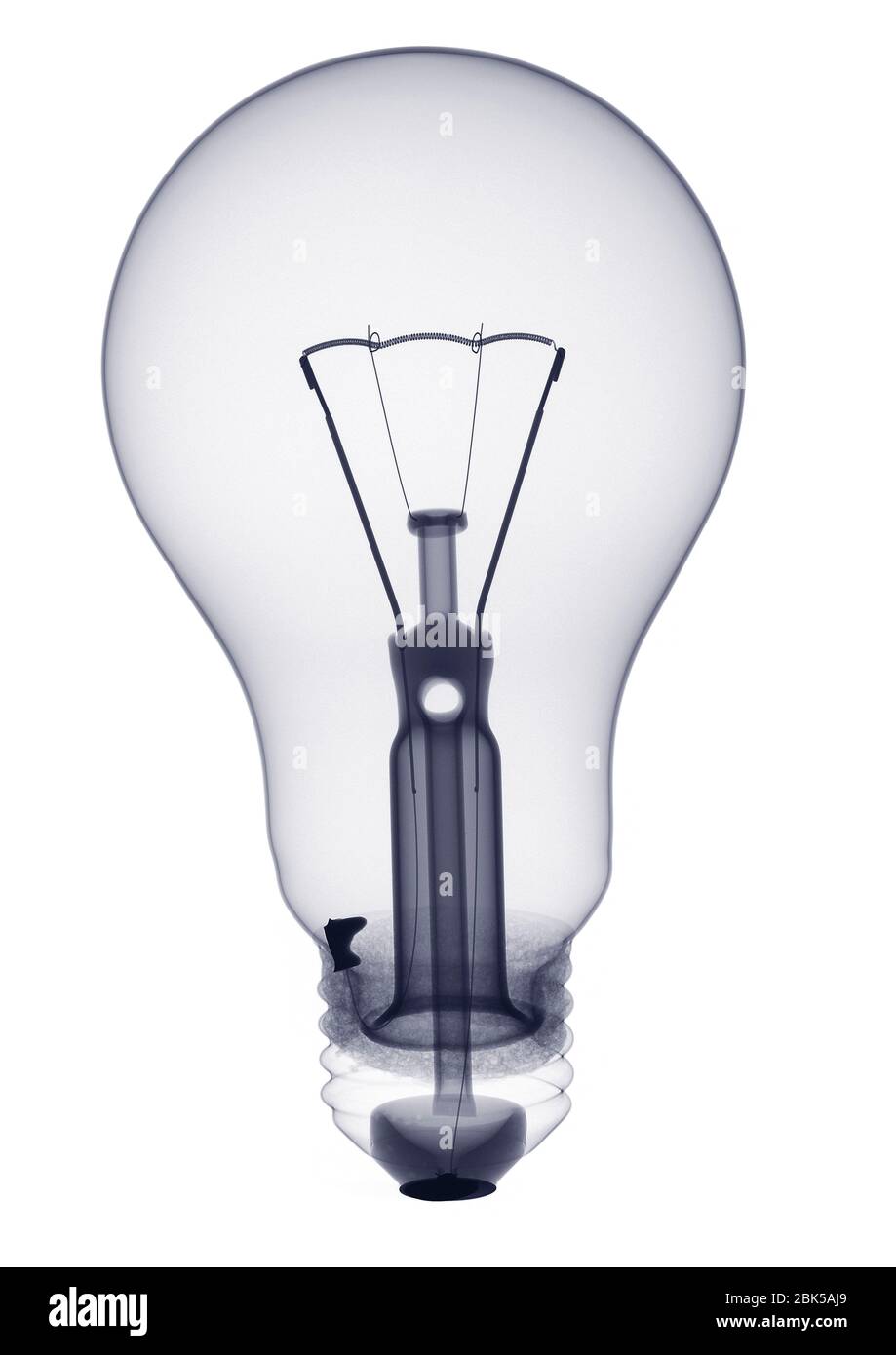 Light bulb fitting, Xray Stock Photo Alamy