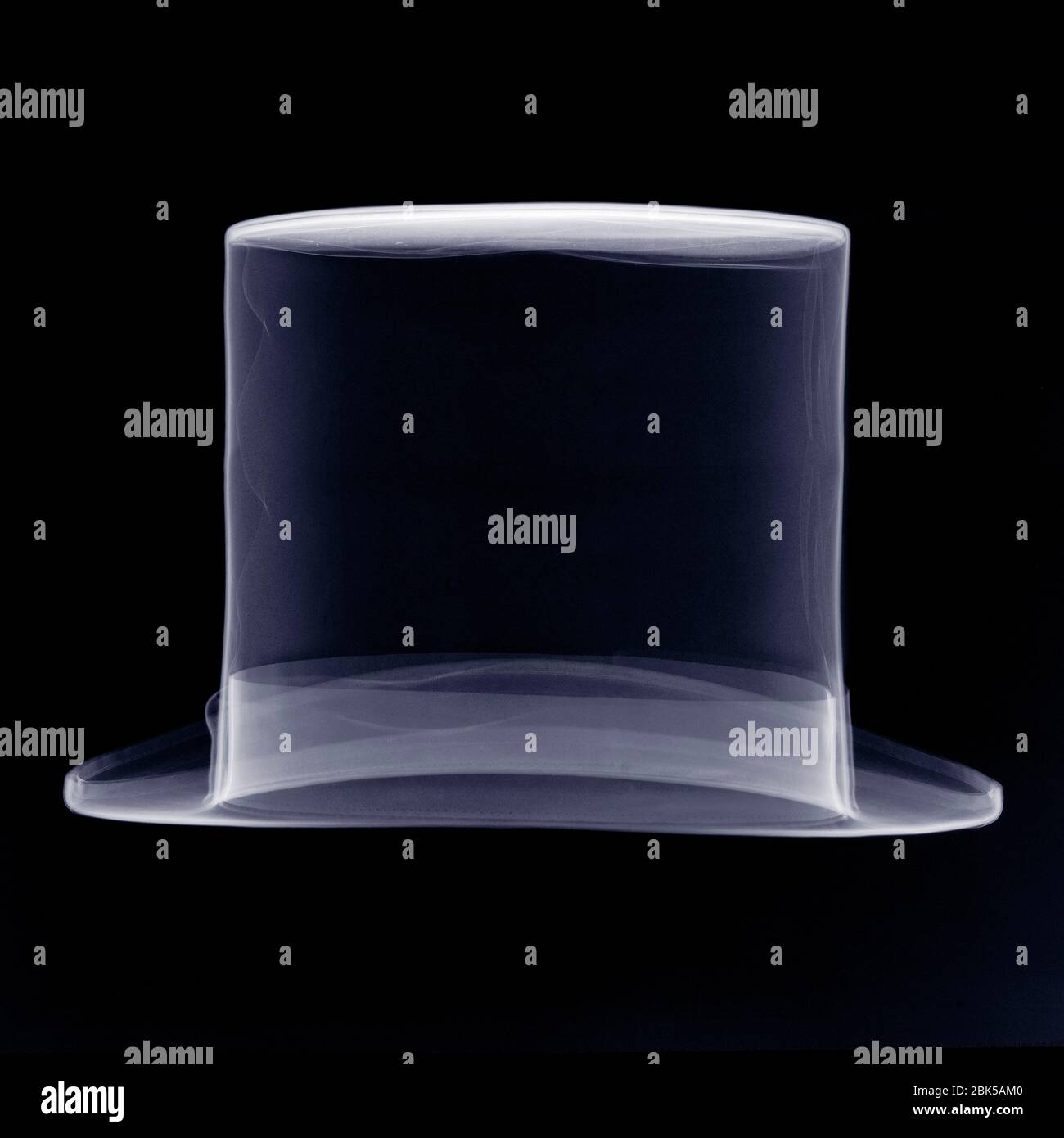 Top hat, X-ray. Stock Photo