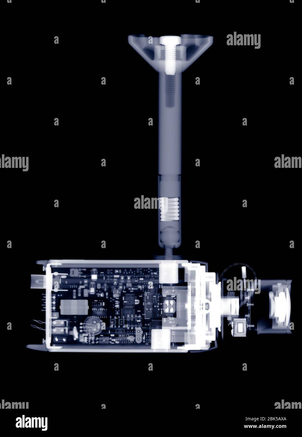 Surveillance camera, Xray Stock Photo Alamy