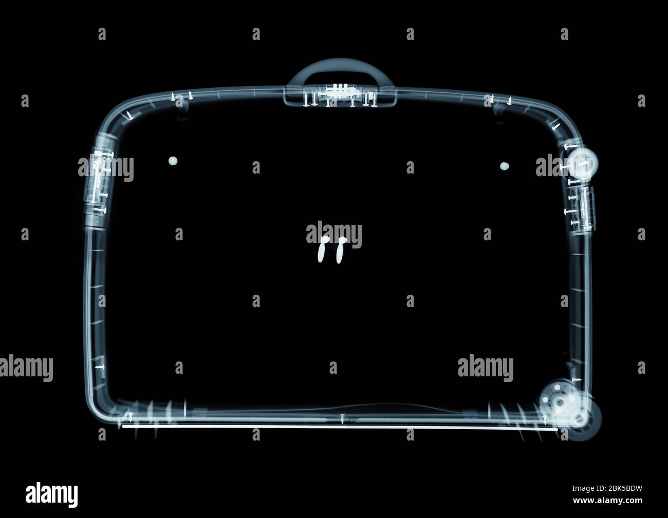 Suitcase, Xray Stock Photo Alamy
