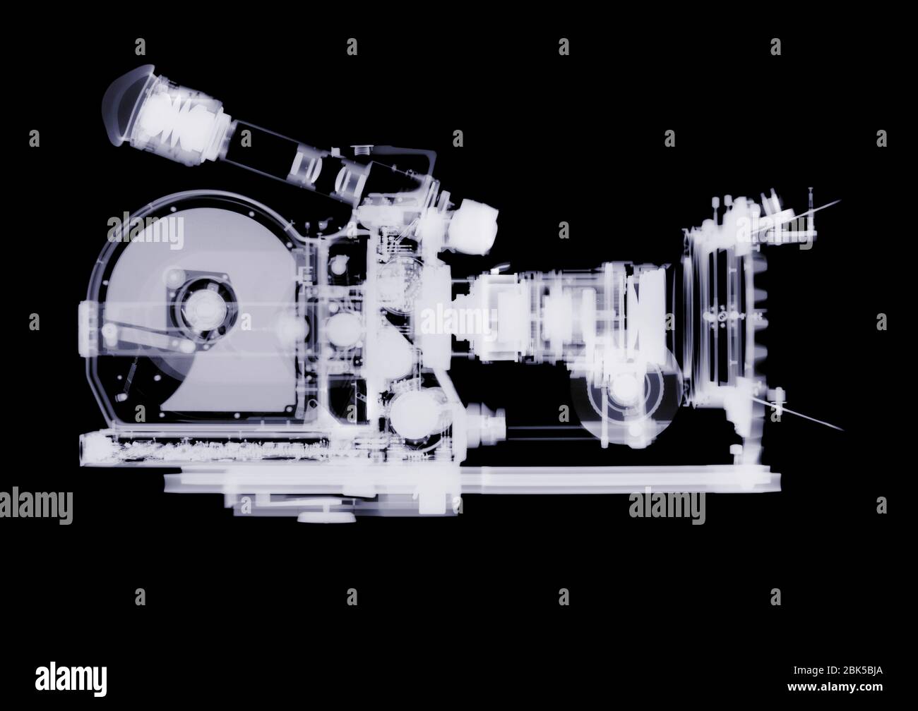 Film camera, X-ray. Stock Photo