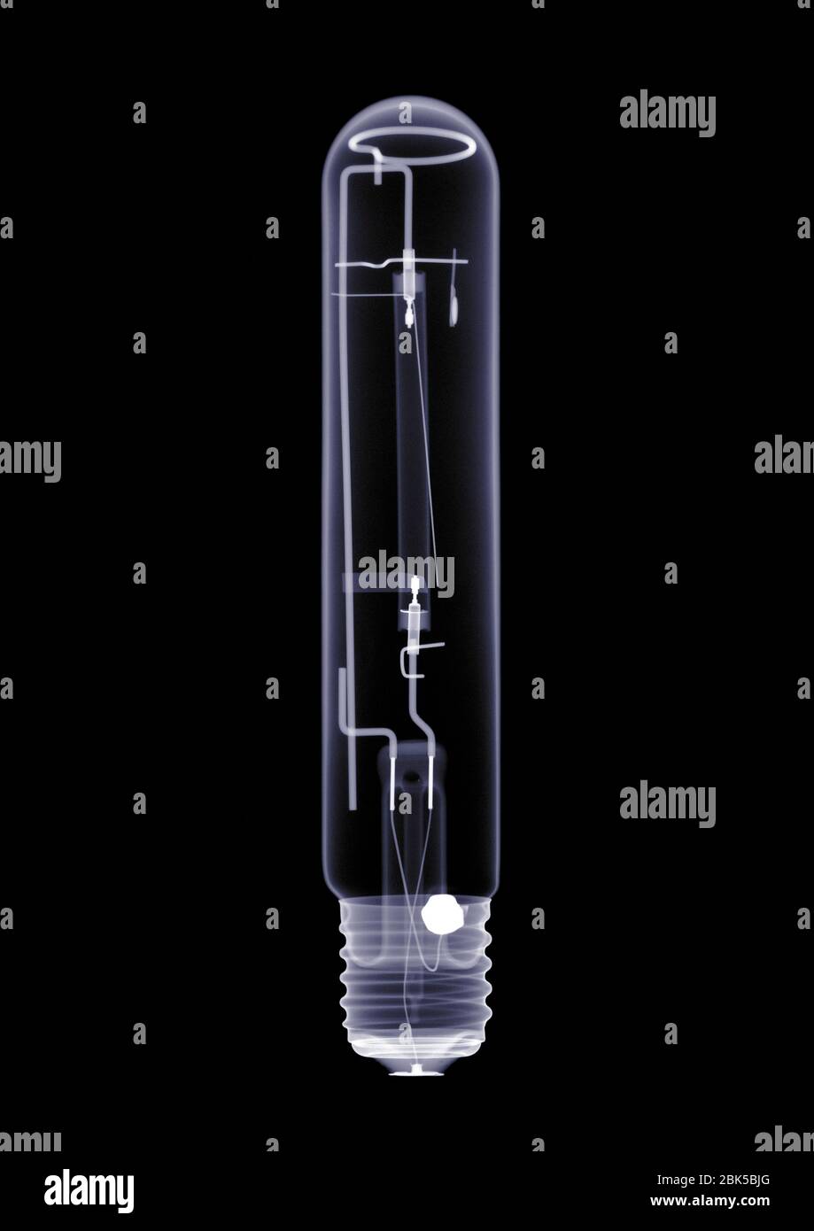 Long light bulb, Xray Stock Photo Alamy