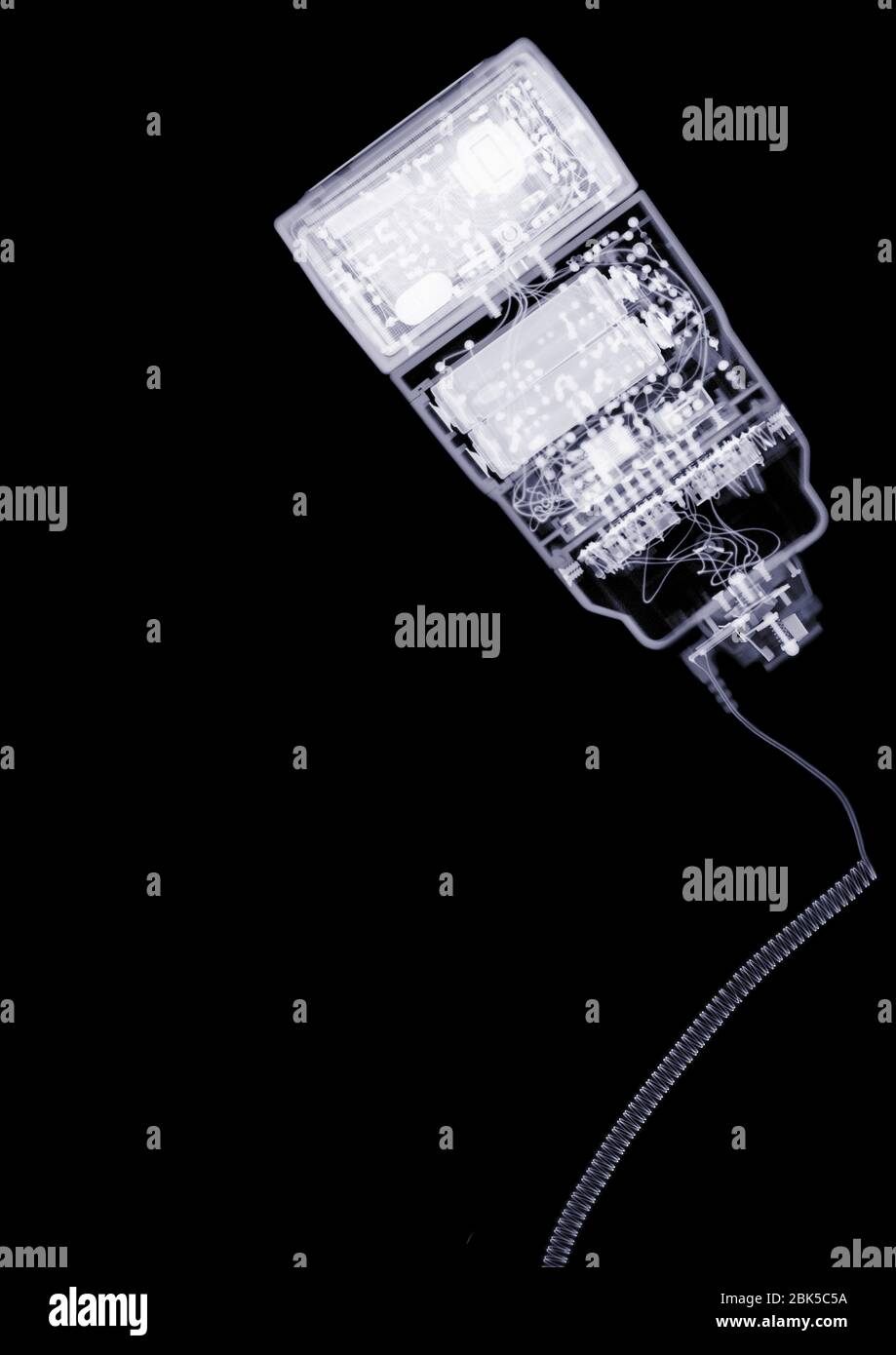 Flash light meter, X-ray. Stock Photo