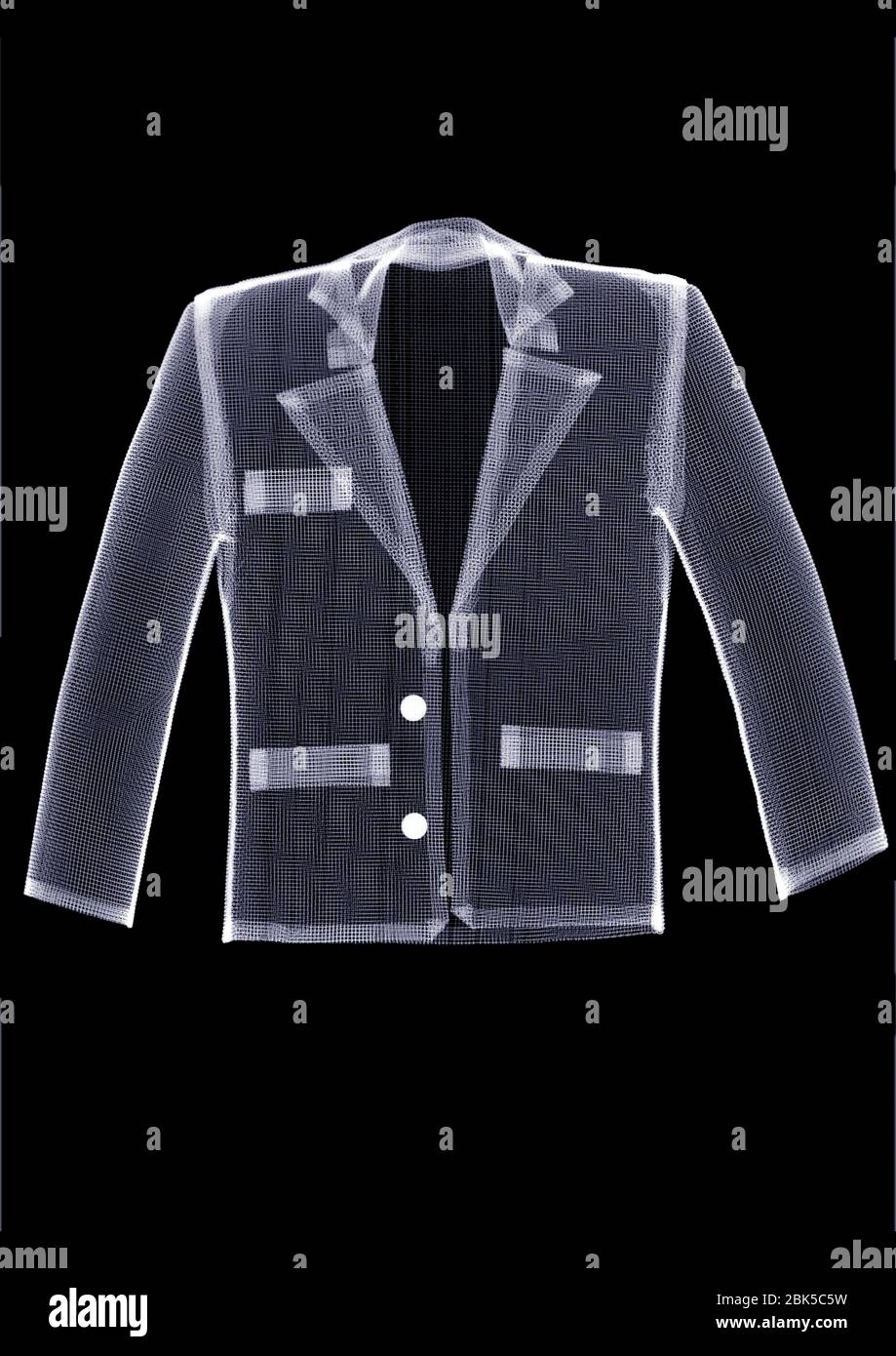 Jacket, X-ray. Stock Photo