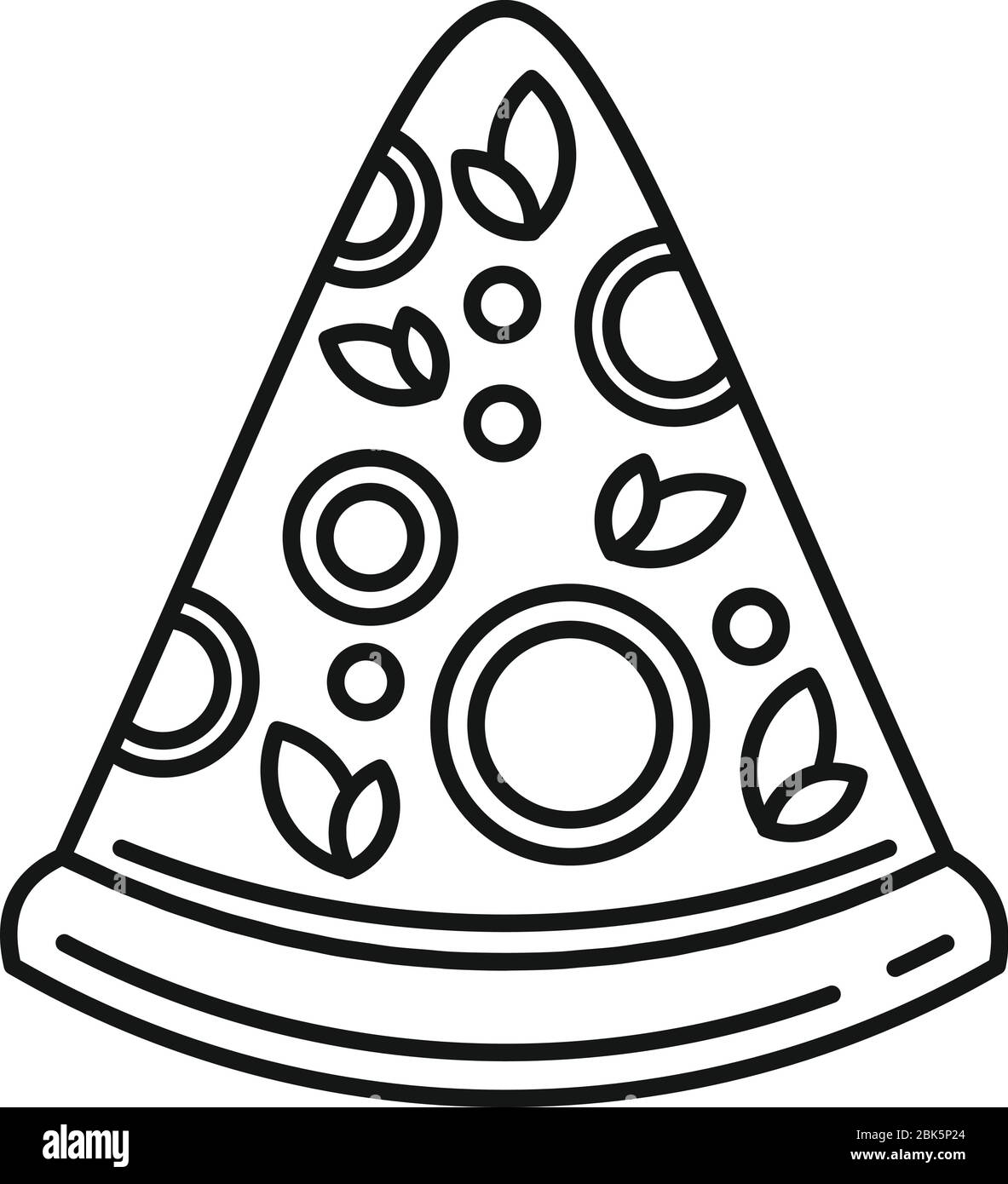 Pepperoni Pizza Slice Icon Outline Pepperoni Pizza Slice Vector Icon Pepperoni Pizza Slice Icon Outline Pepperoni Pizza Slice Vector Icon
