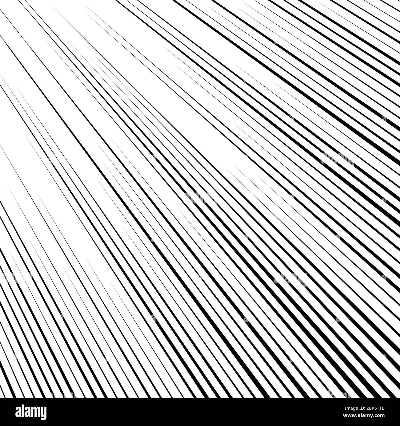 Comic diagonal speed lines and and manga fast motion style effect