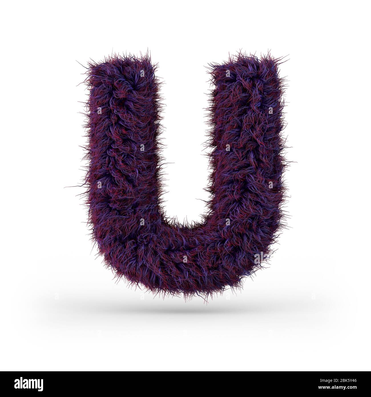 Capital letter U. Uppercase. Purple fluffy and furry font. 3D rendering Stock Photo - Alamy Capital letter U. Uppercase. Purple fluffy and furry font. 3D rendering Stock Photo - Alamy