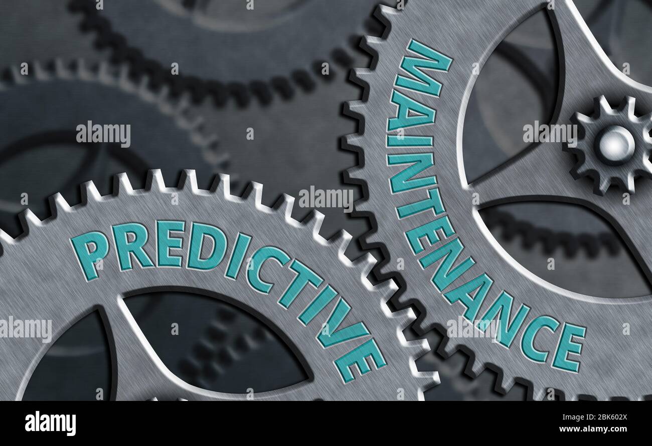 Conceptual hand writing showing Predictive Maintenance. Concept meaning