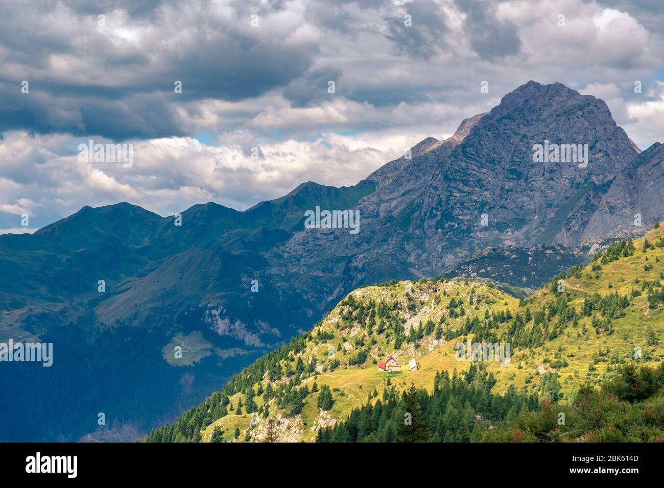 Summer day in the alps of Friuli Venezia-Giulia, Italy Stock Photo - Alamy