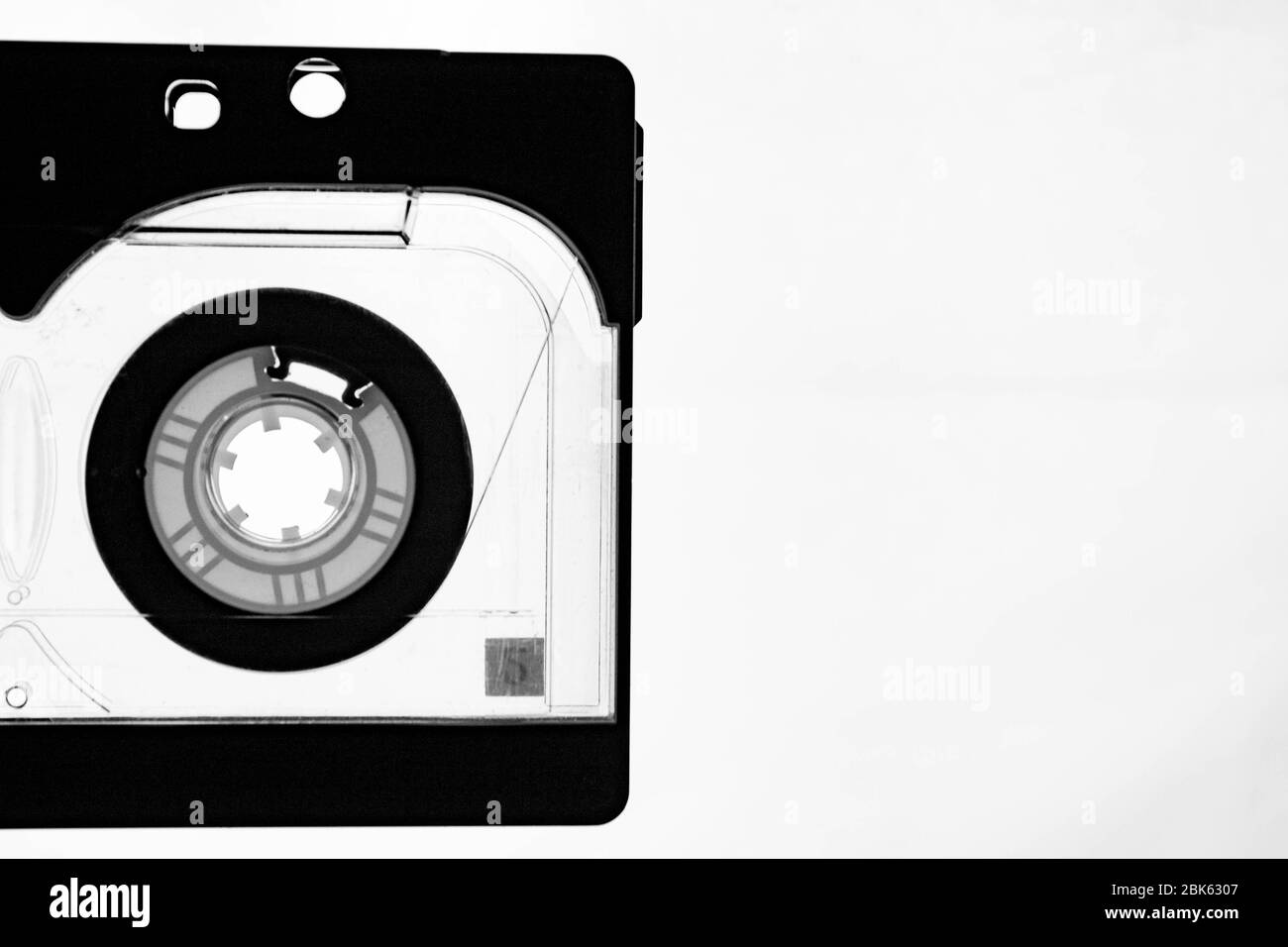 Tangled cassette tape Black and White Stock Photos & Images Alamy