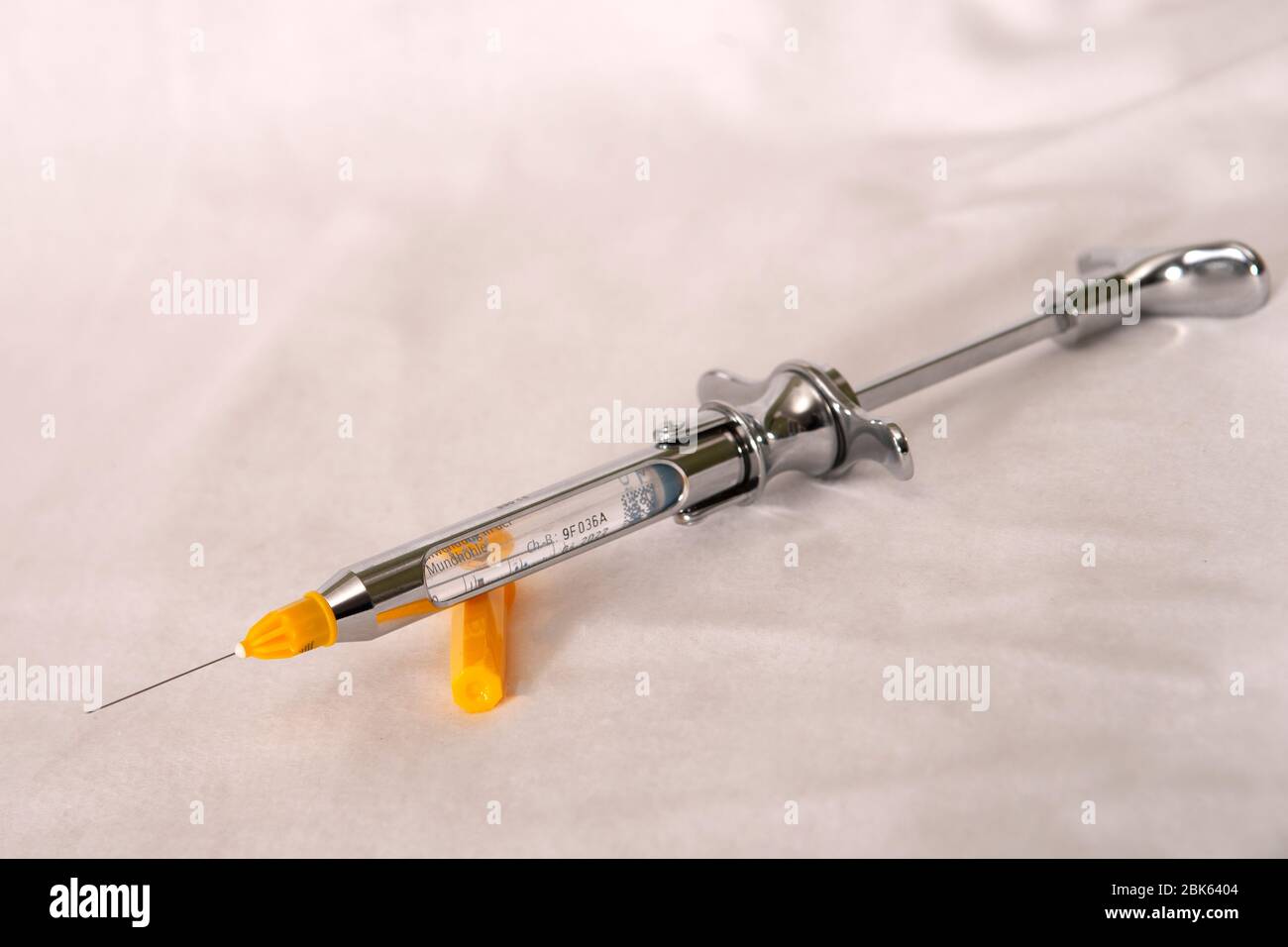 dental syringe close up Stock Photo Alamy