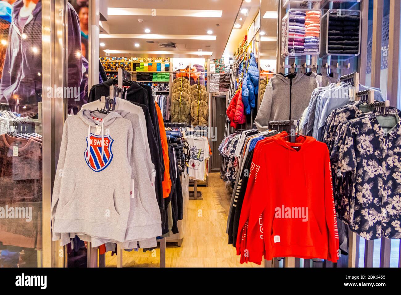 The Second Hand Clothes In The Shop At Blueport Department Store Hua Hin Thailand April 2 2020 Stock Photo Alamy