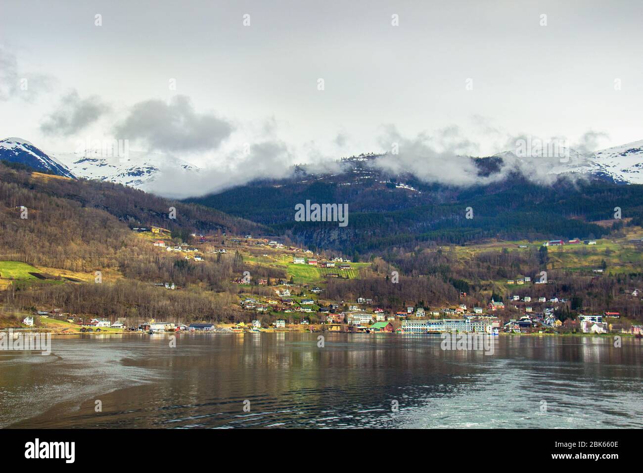 beatiful norwegian fjords,life in norway,norway landscape,norway coastal Stock Photo