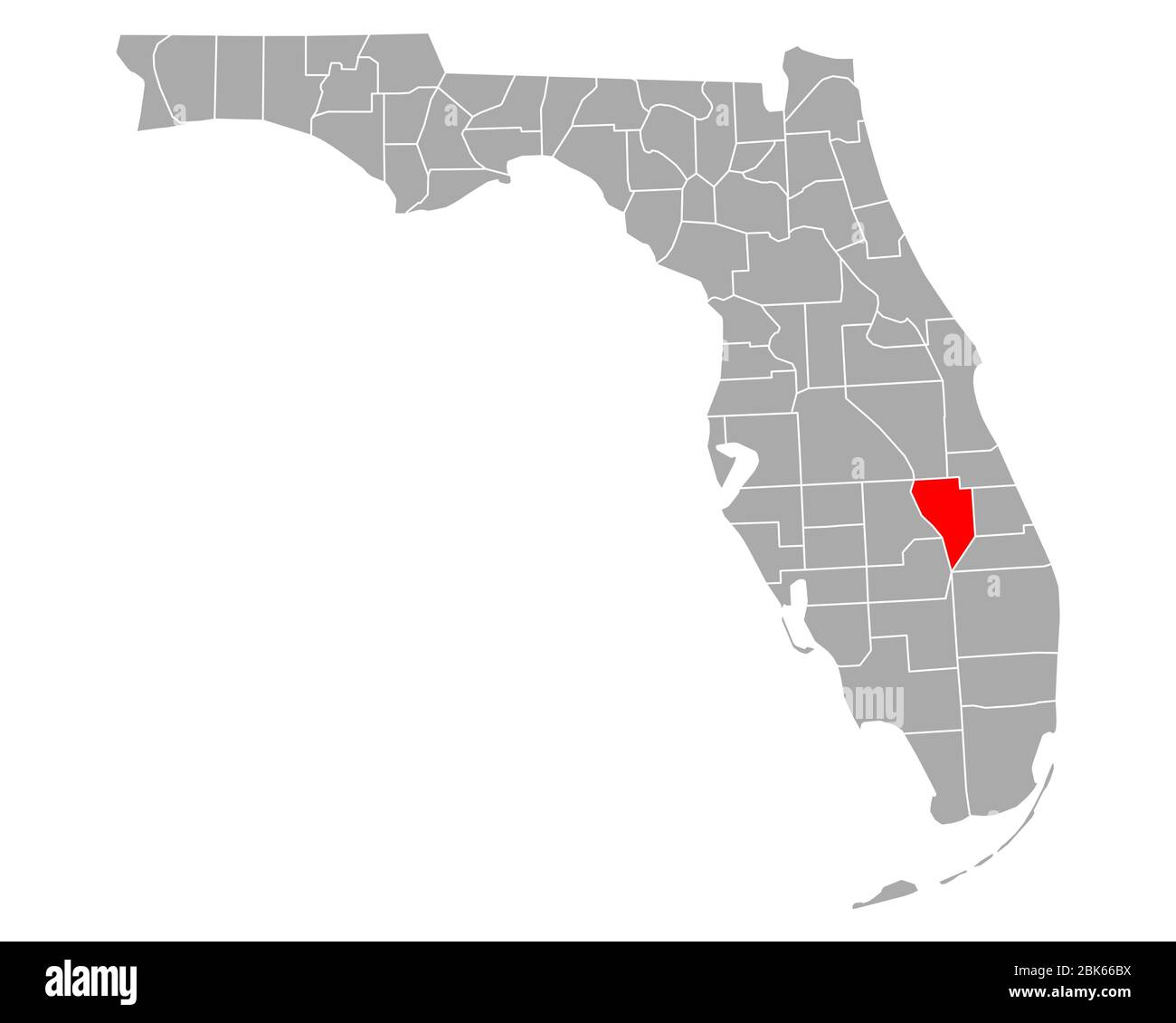 map-of-okeechobee-in-florida-stock-photo-alamy
