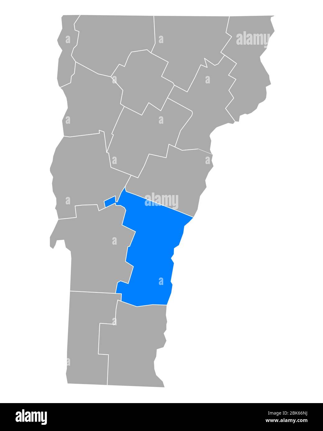 Map of Windsor in Vermont Stock Photo Alamy