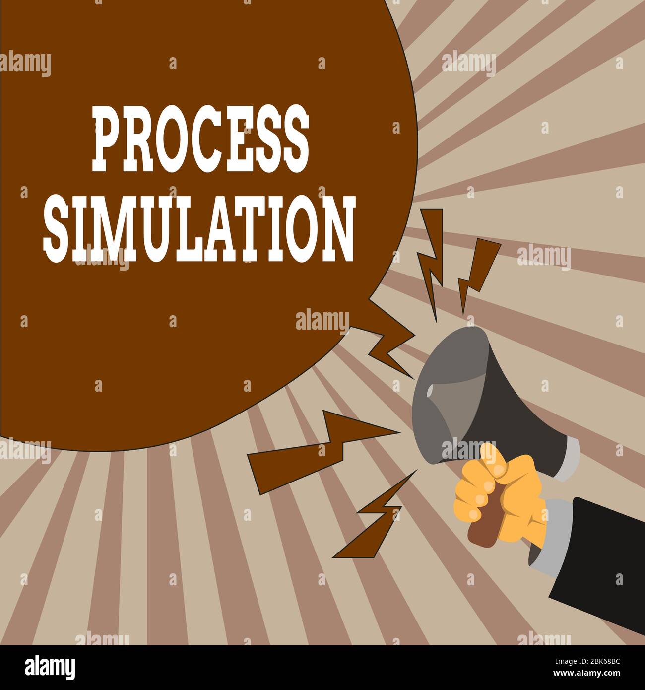 Handwriting text Process Simulation. Conceptual photo Technical ...