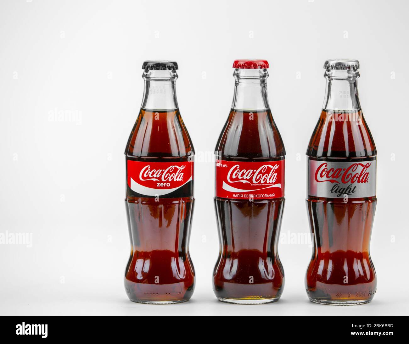 Download Atlanta Ga Usa May 1 2020 Three Classis Glass Coca Cola Contour Bottles 250 Ml Stock Photo Alamy