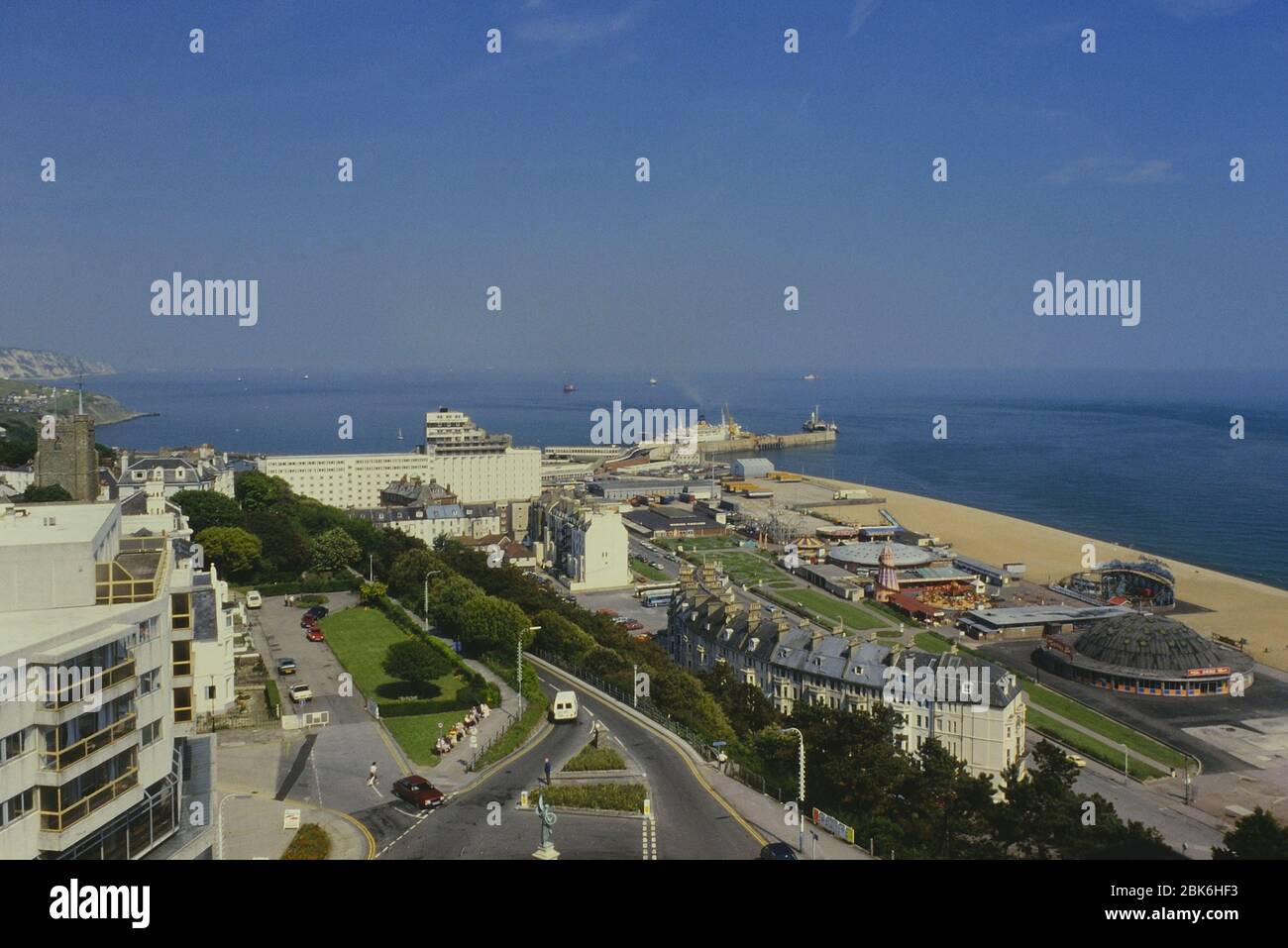 Rotunda amusement park, Marine Parade, Folkestone, Kent, England
