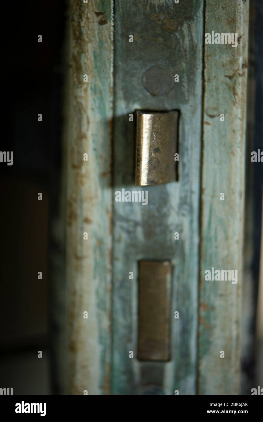 door lock mortice type Stock Photo