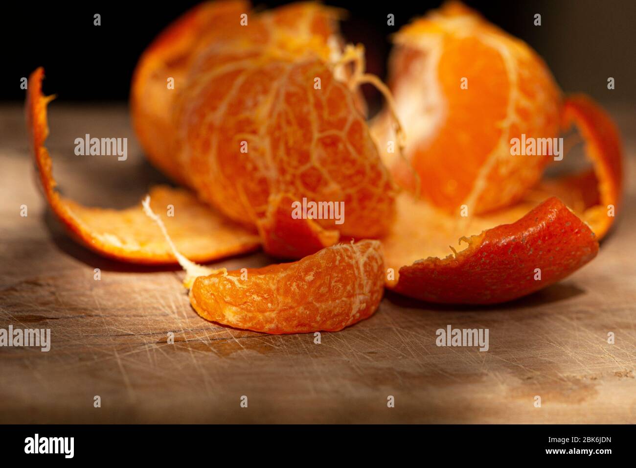 peeled satsuma tangerine Stock Photo Alamy