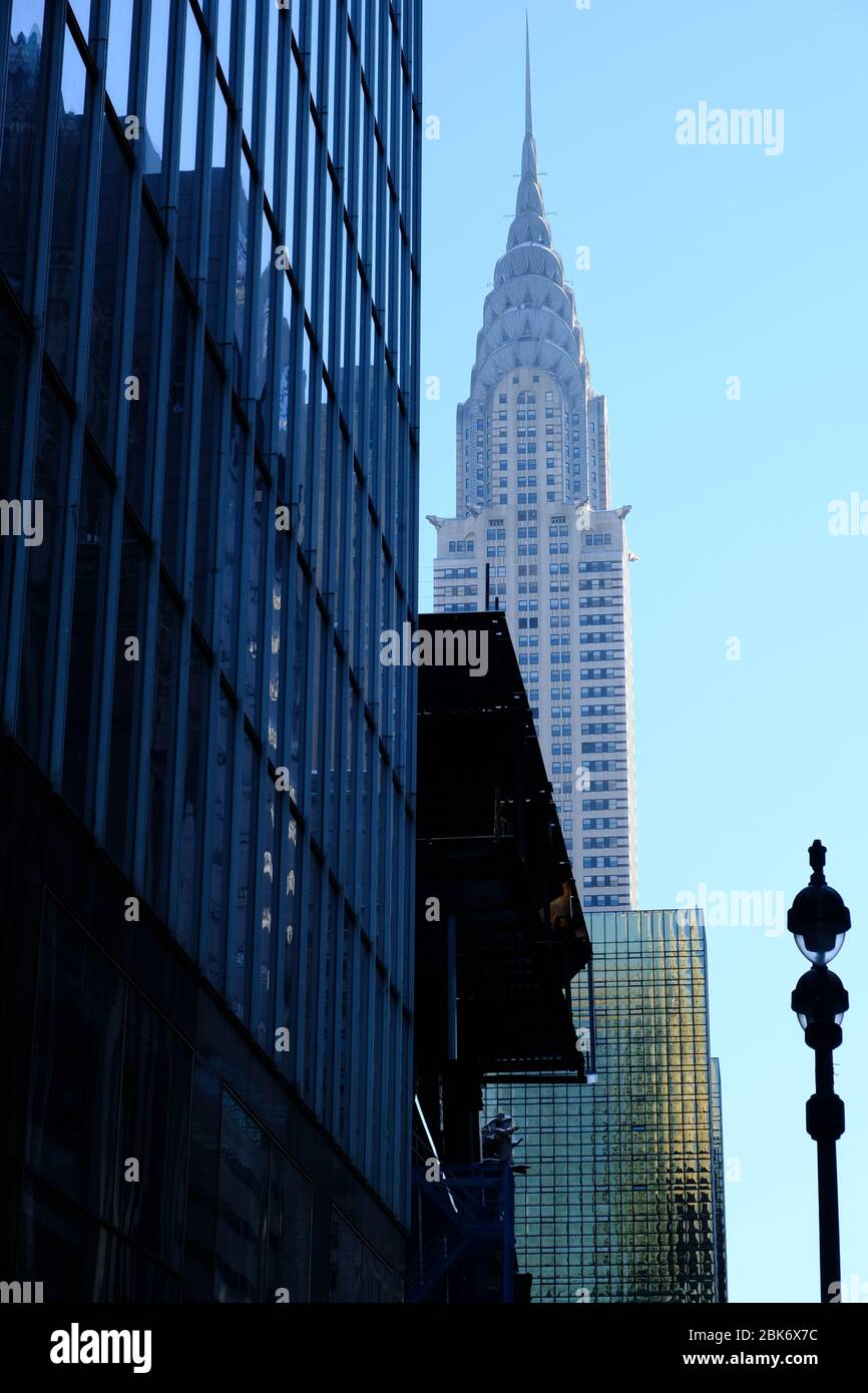 New York, NY/USA-December 2017: The Chrysler Building in Manhattan, New York Stock Photo