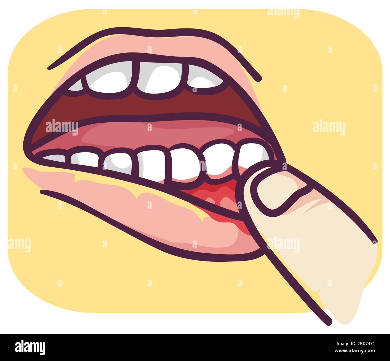 Lips clipart Cut Out Stock Images & Pictures Alamy
