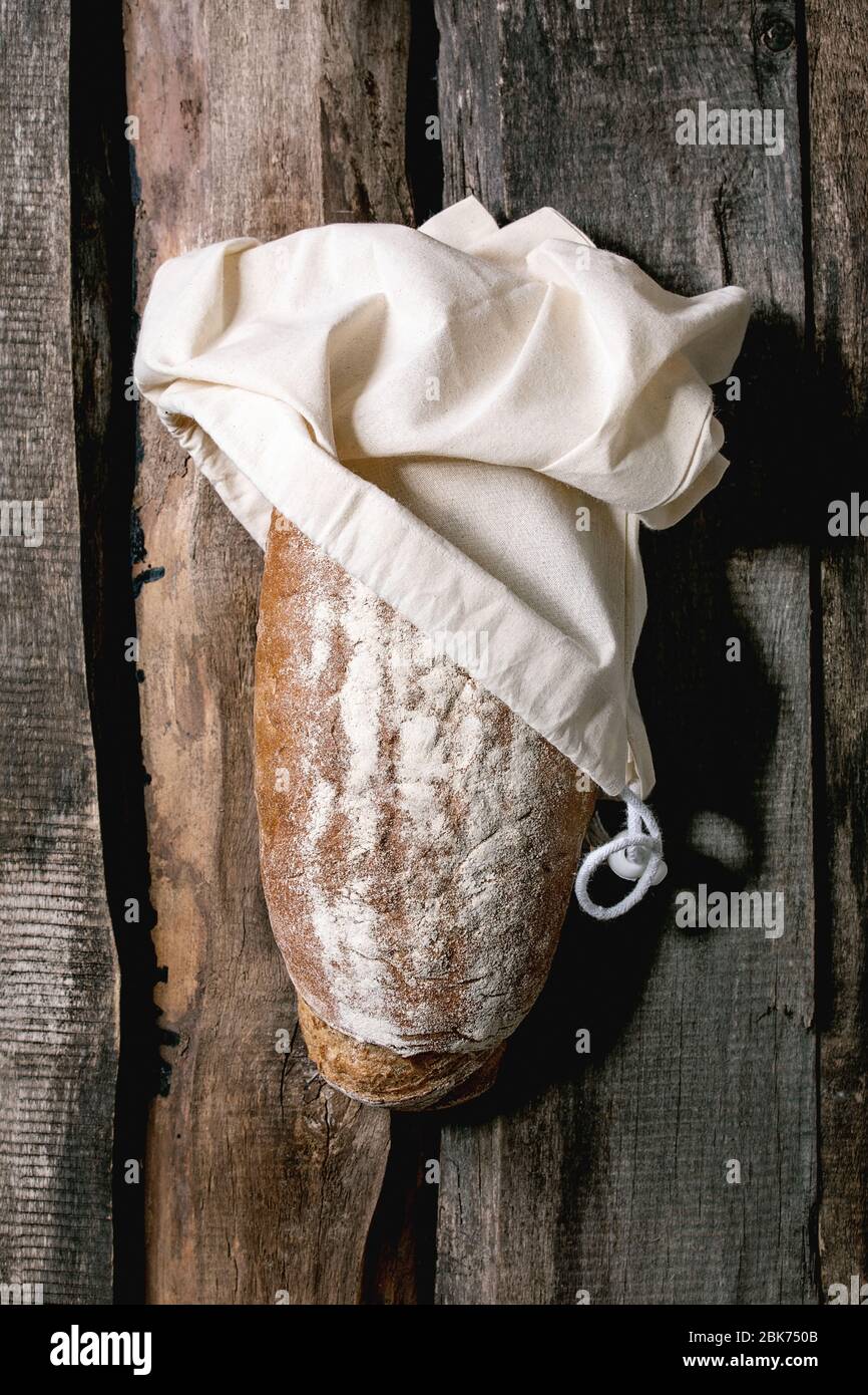 Artisan rye-wheat bread Stock Photo - Alamy