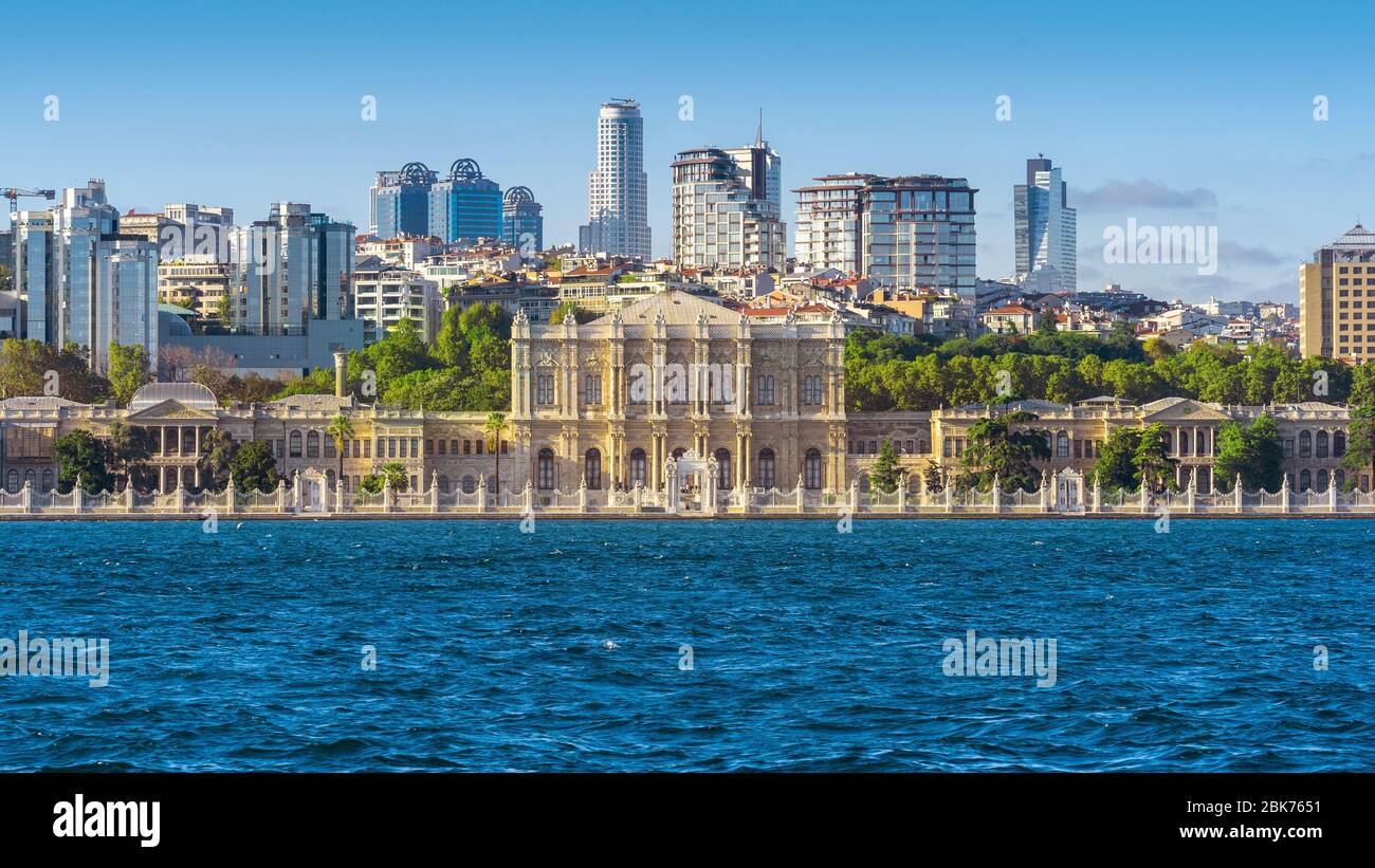 Beautiful istanbul city in Turkey. Stock Photo