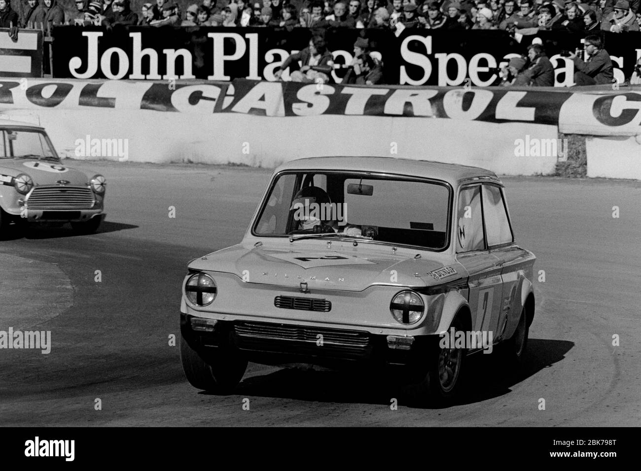 Ray Calcutt, Forward Trust Special Saloon Car Championship round Mallory Park 1972 Stock Photo