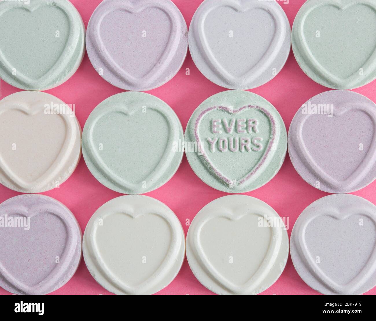 Blank Love Hearts Sweets High Resolution Stock Photography And Images Alamy