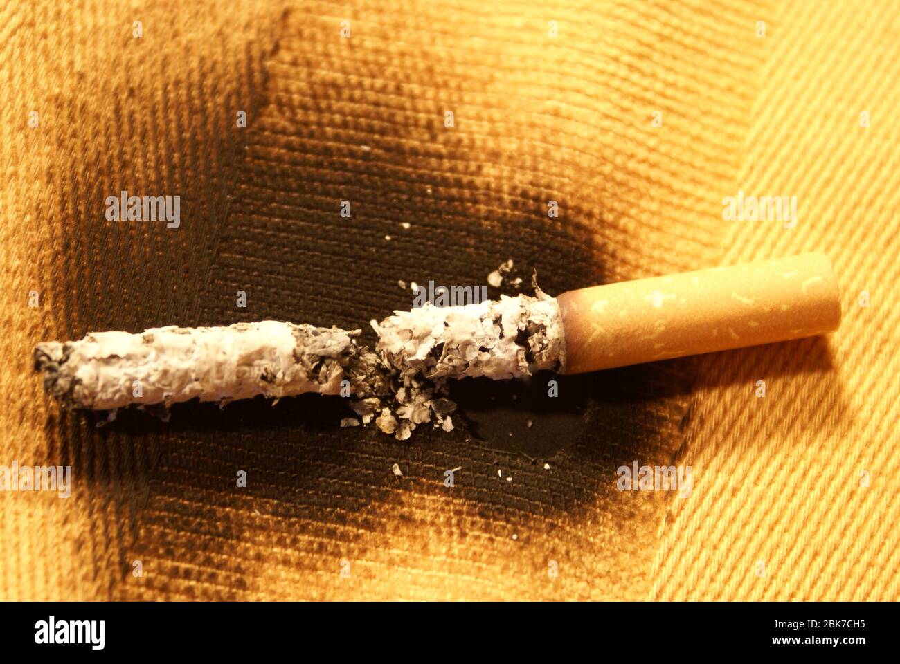 house fire, smoking in bed Stock Photo Alamy