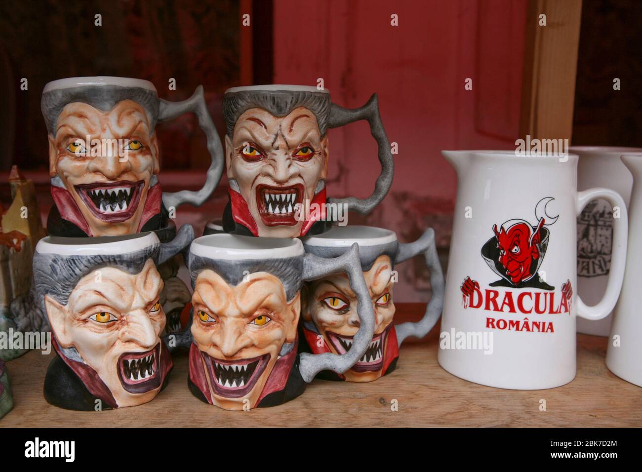 DRACULA HISTORY IN ROMANIA Stock Photo