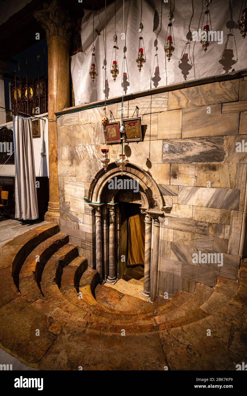 Church of the Nativity in Bethlehem, Palestine Stock Photo Alamy