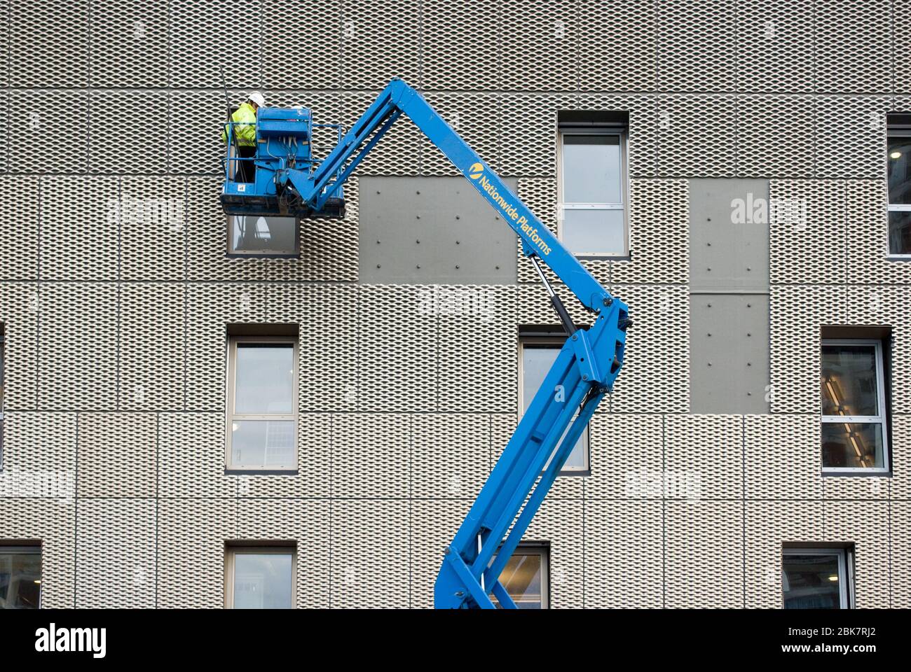 Perforated Bronze Aluminium Cladding Canada Water Library 21 Surrey
