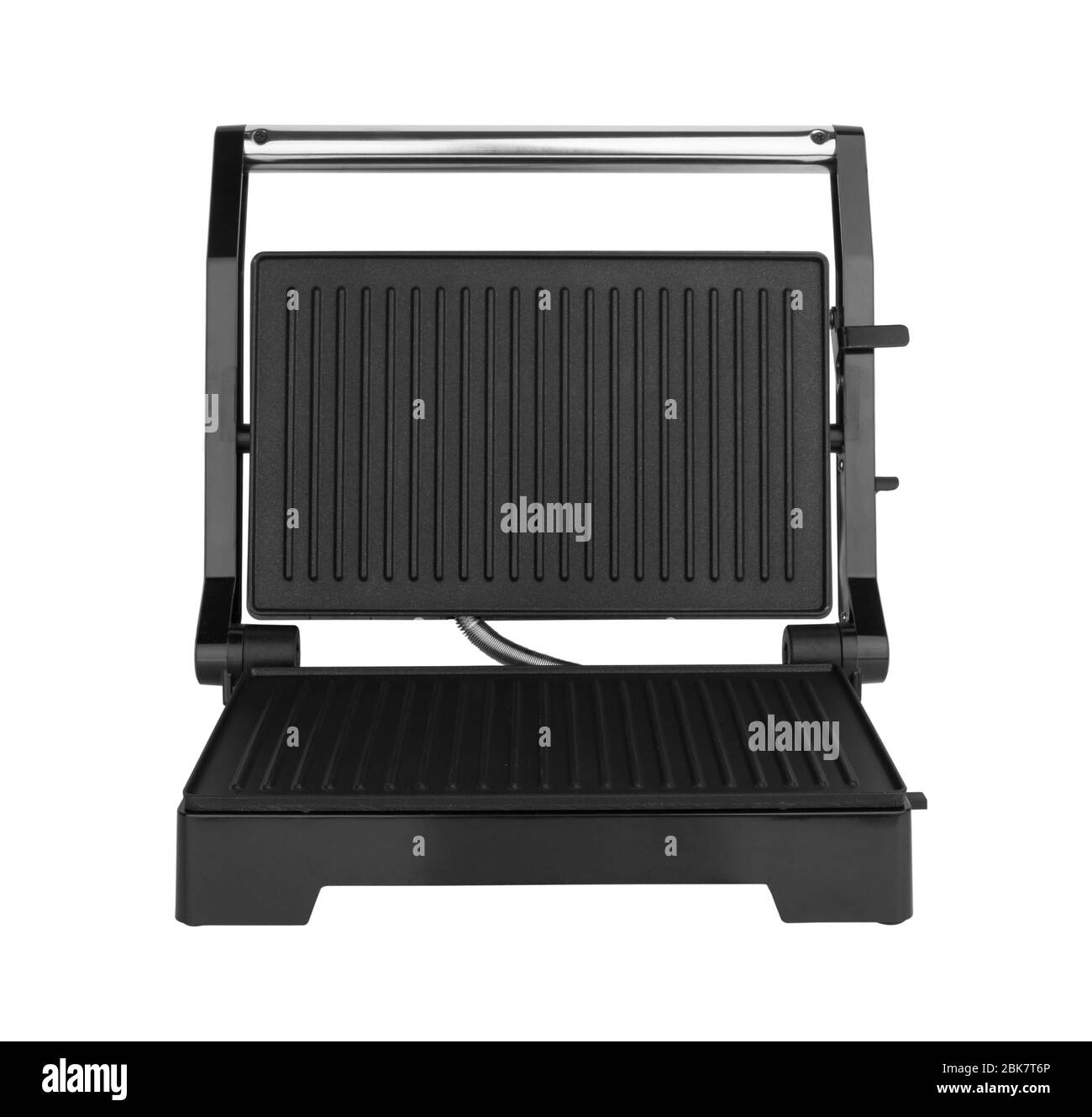 electric grill isolated on a white background Stock Photo Alamy