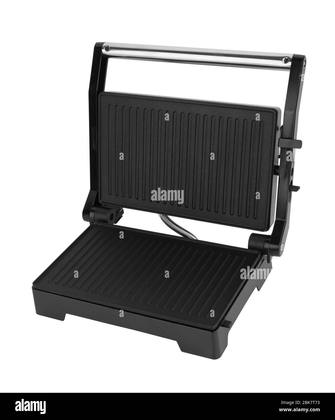 electric grill isolated on a white background Stock Photo Alamy