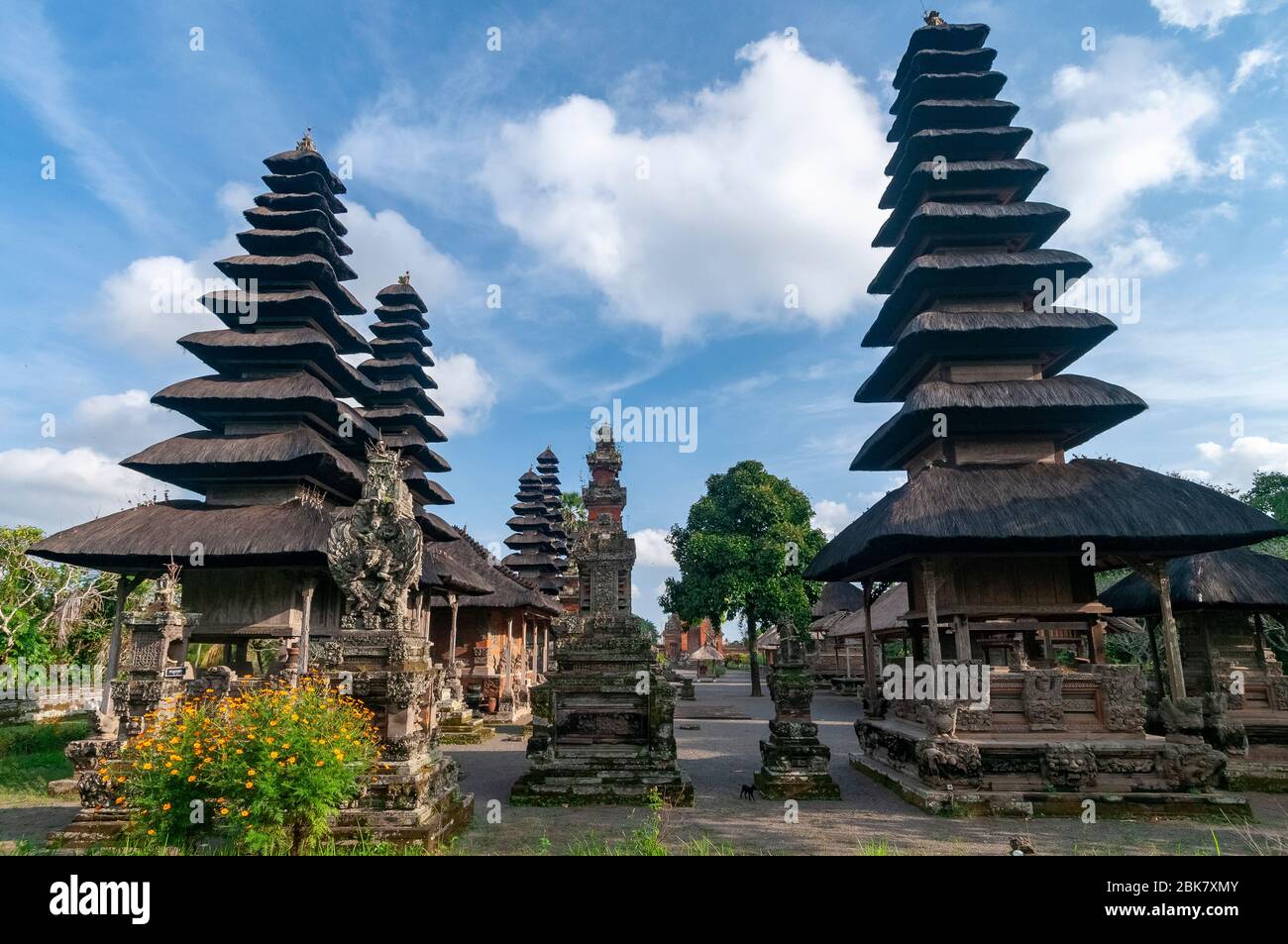 Pura Taman Ayun Temple Bali Indonesia Stock Photo