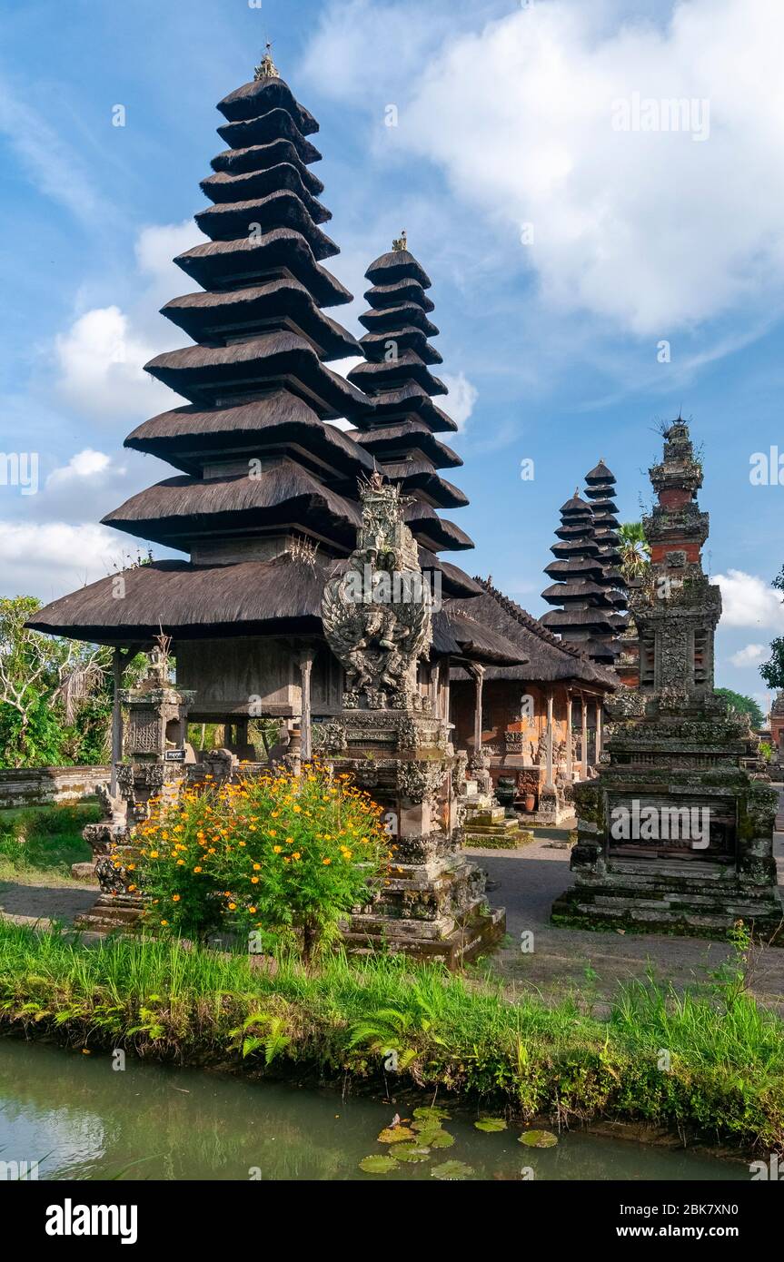Pura Taman Ayun Temple Bali Indonesia Stock Photo